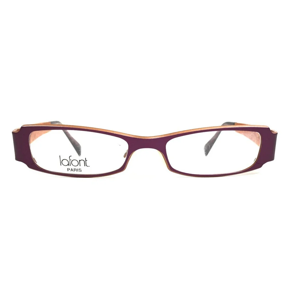 Jean Lafont Eyeglasses Frames ATMOSPHERE 671 Purple Orange 50-17-135